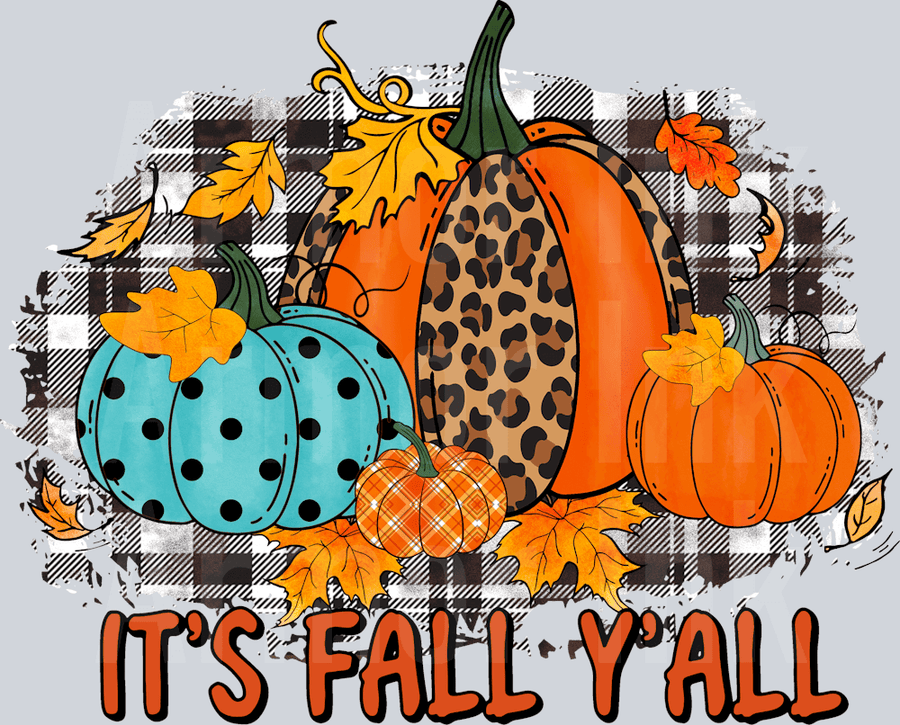 Its Fall Yall DTF transfer
