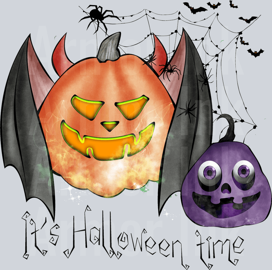 It's Halloween Time DTF transfer