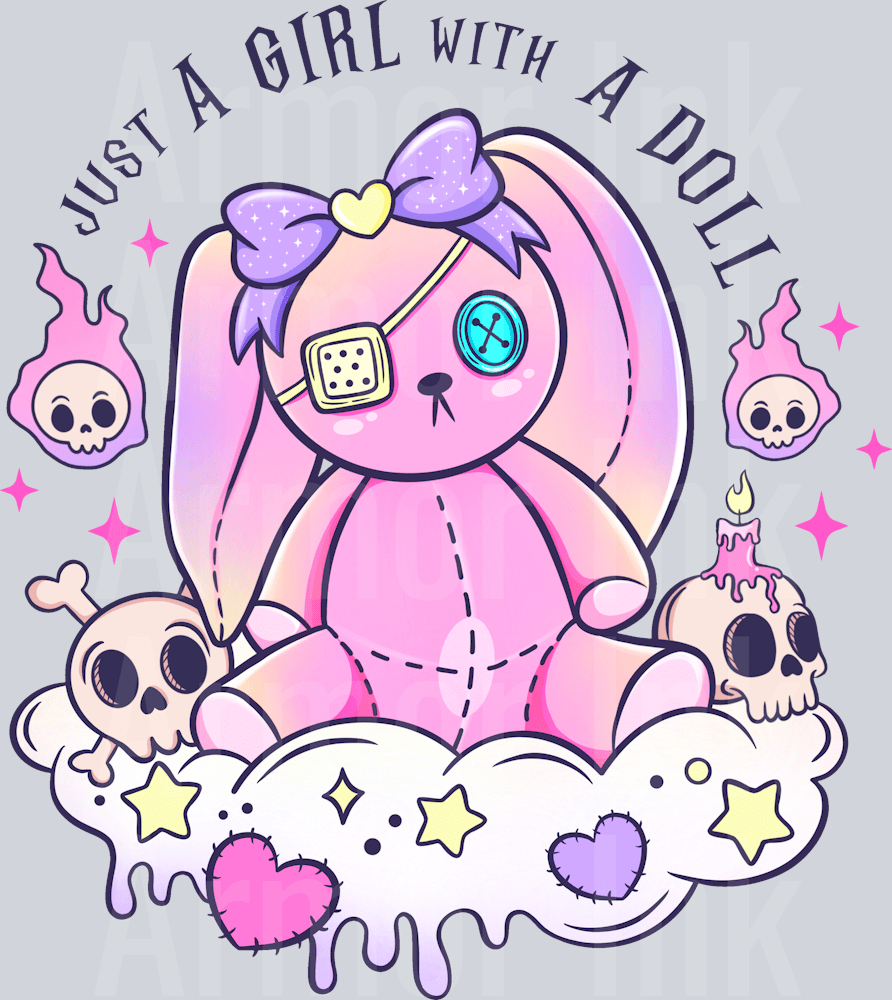 Just A Girl WIth A Doll