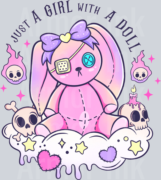 Just A Girl WIth A Doll