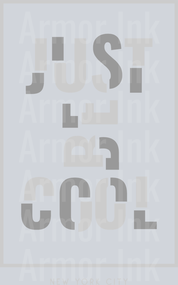 Just Be Cool NYC DTF transfer