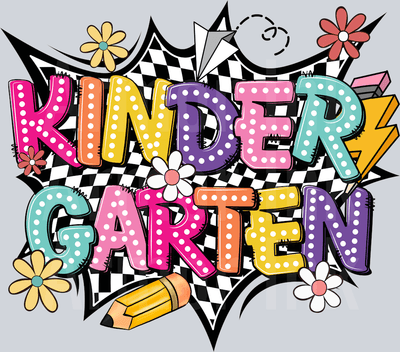 Kindergarten DTF transfer