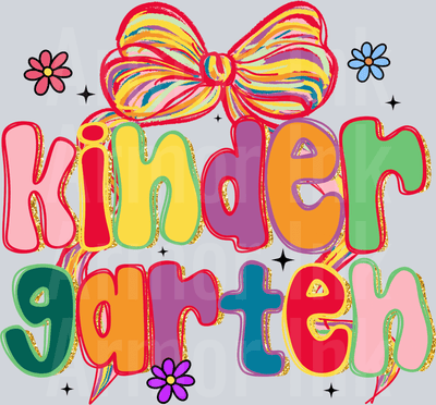 Kindergarten DTF transfer