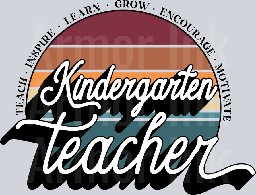 Kindergarten Teacher DTF transfer
