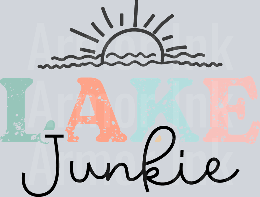 Lake Junkie DTF transfer