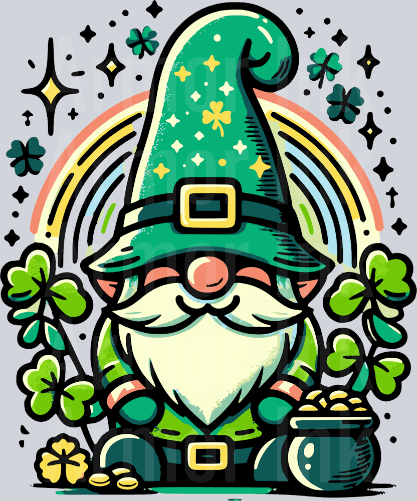 Leprechaun DTF transfer