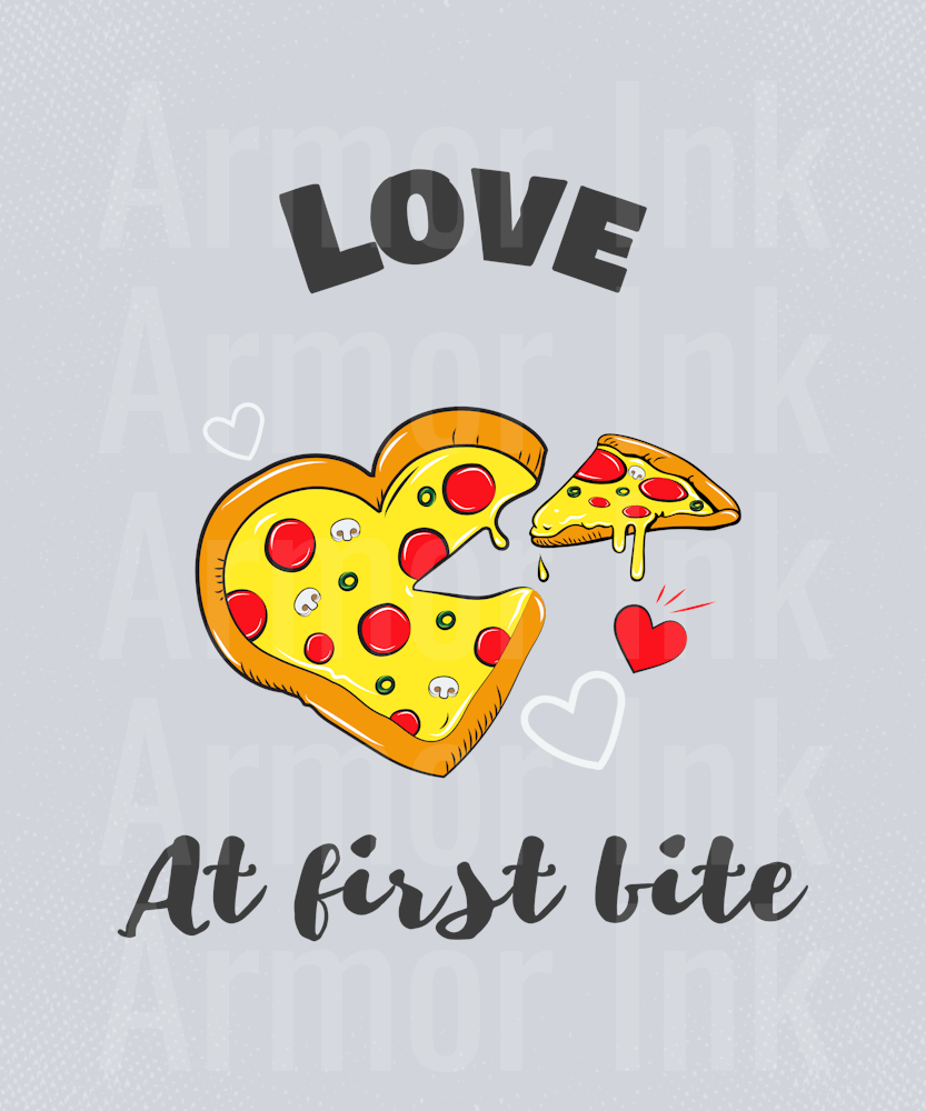 Love At First Bite DTF transfer