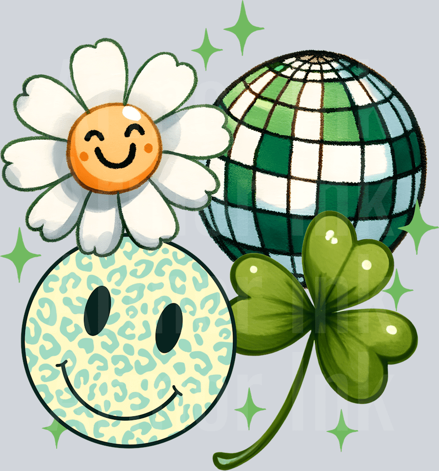 Lucky Icons DTF transfer