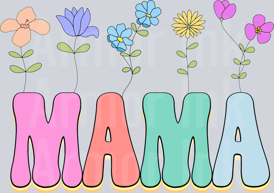 Mama DTF transfer