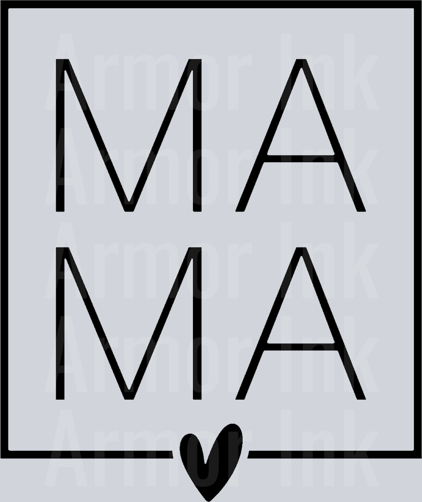 Mama DTF transfer