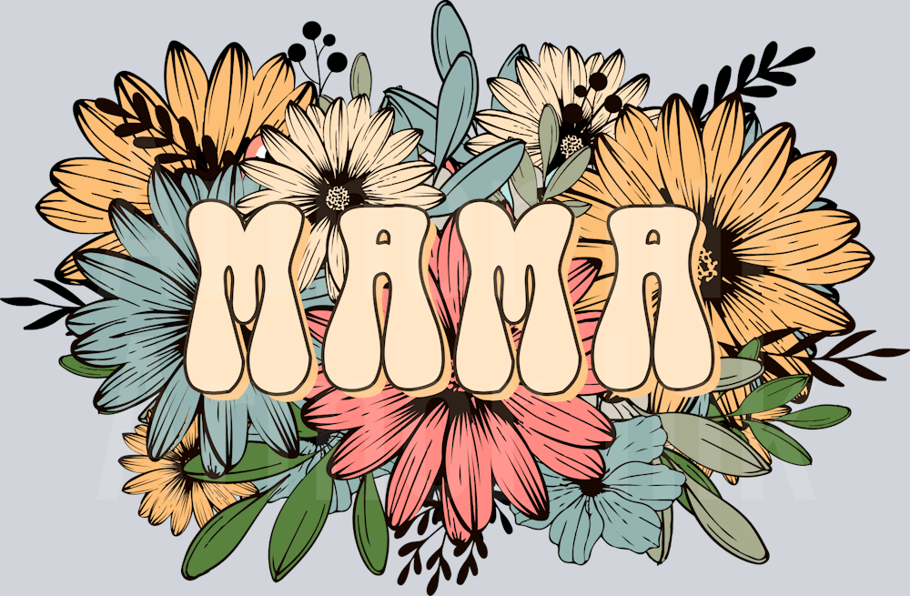 Mama DTF transfer