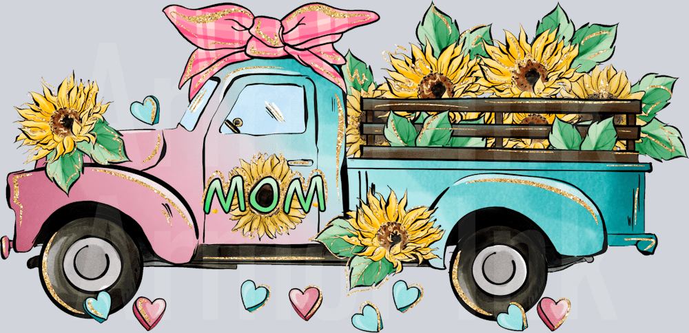Mom Flower Truck