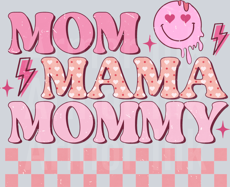 Mom Mama Mommy DTF transfer