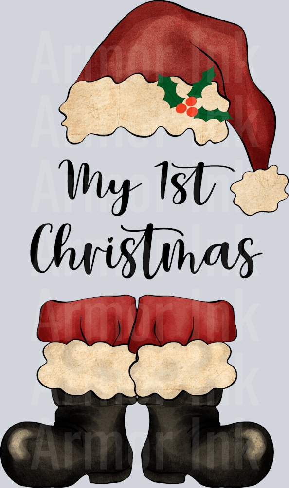 My 1st Christmas DTF transfer
