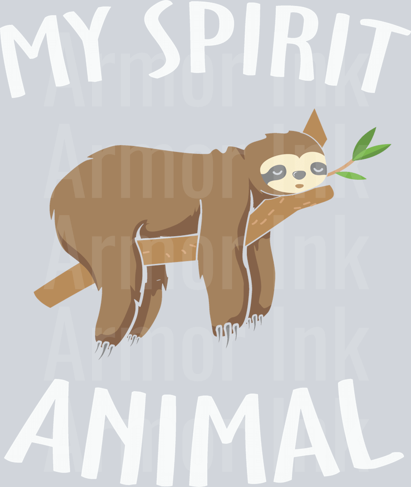 My Spirit Animal DTF transfer