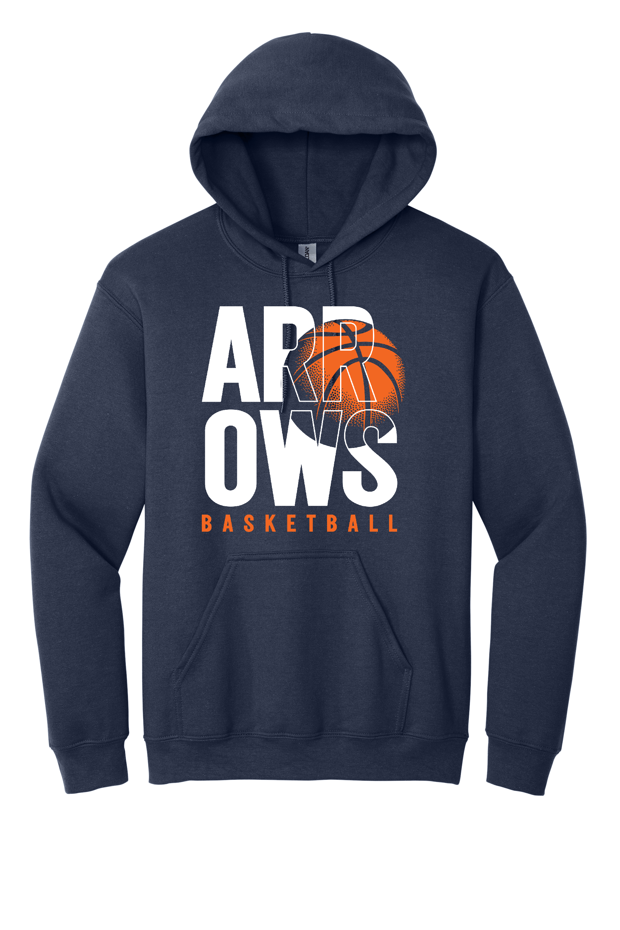 ARROWS BASKETBALL #3 -Gildan Hoodie - Youth/Adult - GBHE