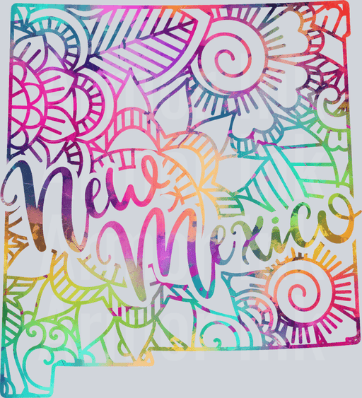 New Mexico Abstract Colorsplash