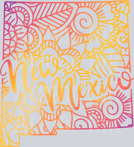 New Mexico Abstract Colorsplash