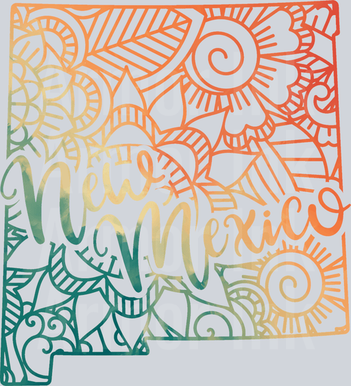 New Mexico Abstract Colorsplash