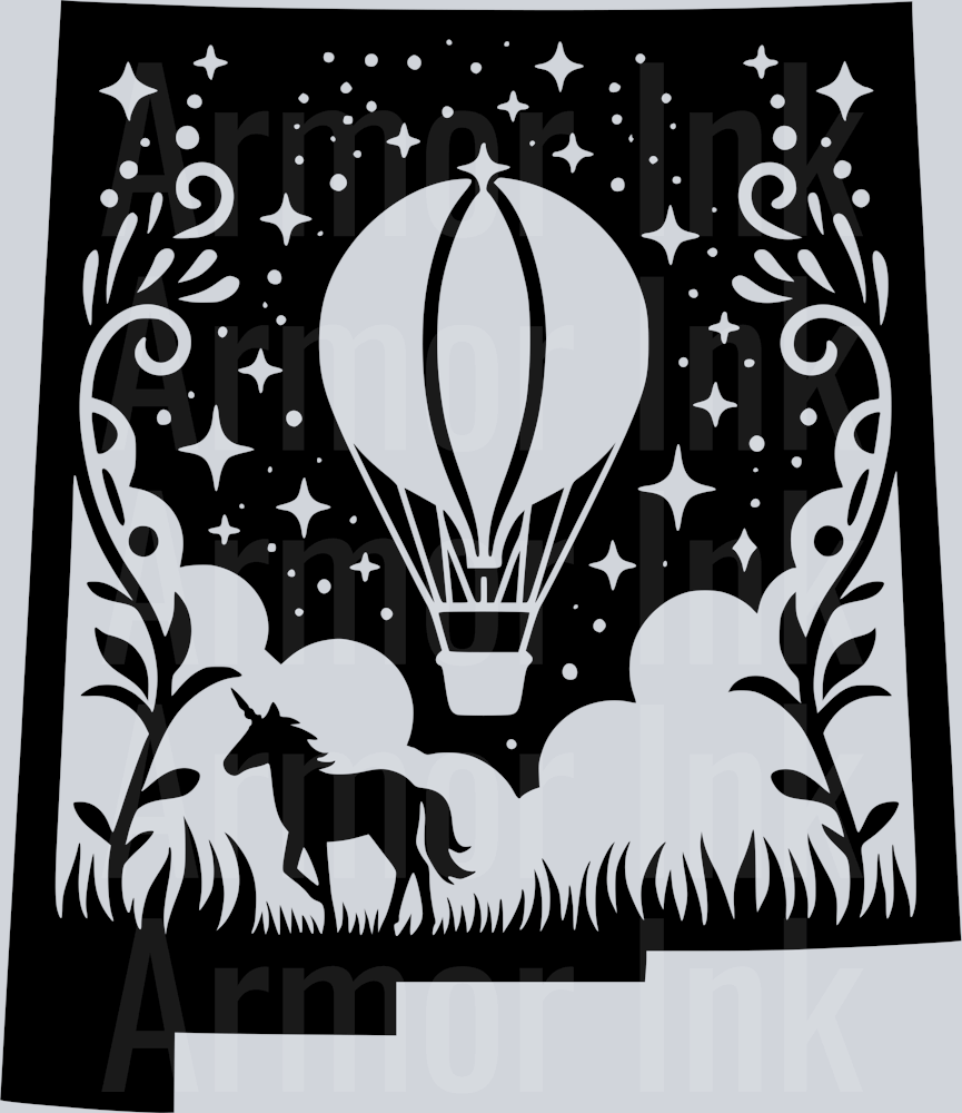 New Mexico Hot Air Balloon DTF transfer