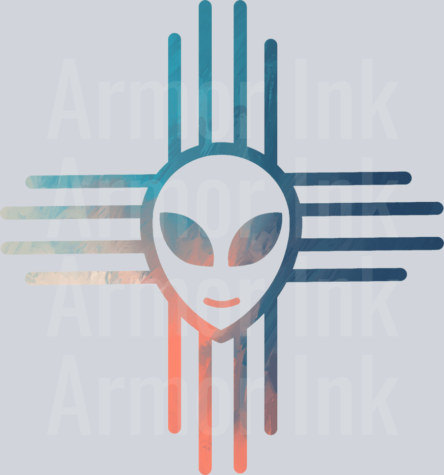 New Mexico Roswell DTF transfer