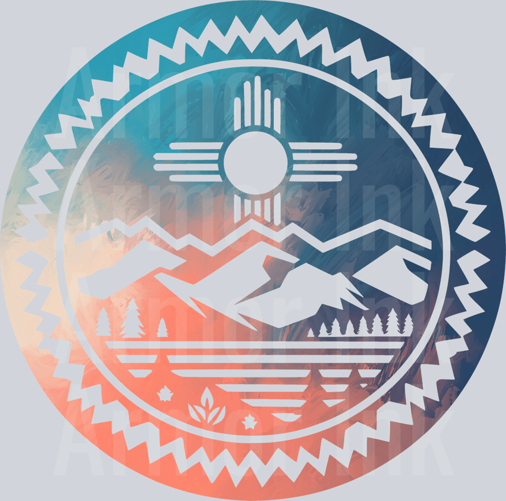 New Mexico Round Colorsplash