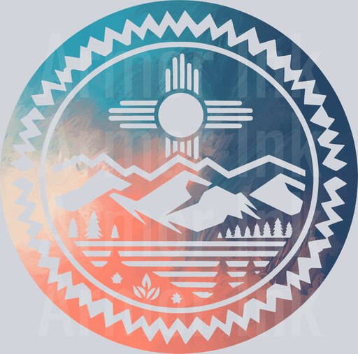 New Mexico Round Colorsplash