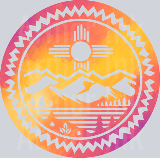 New Mexico Round Colorsplash