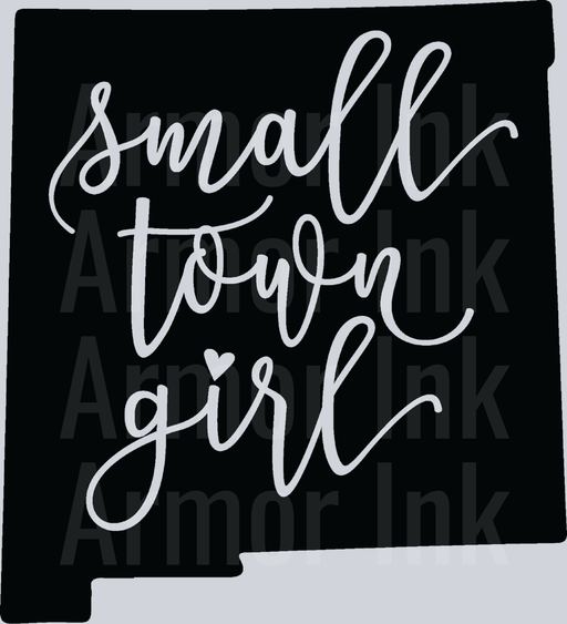 New Mexico Small Town Girl Colorsplash
