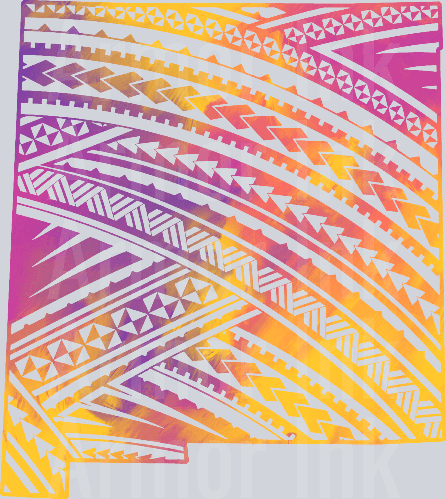 New Mexico Tribal Colorsplash DTF transfer