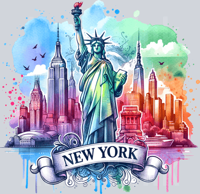 New York DTF transfer