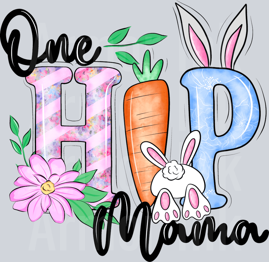 One Hip Mama DTF transfer