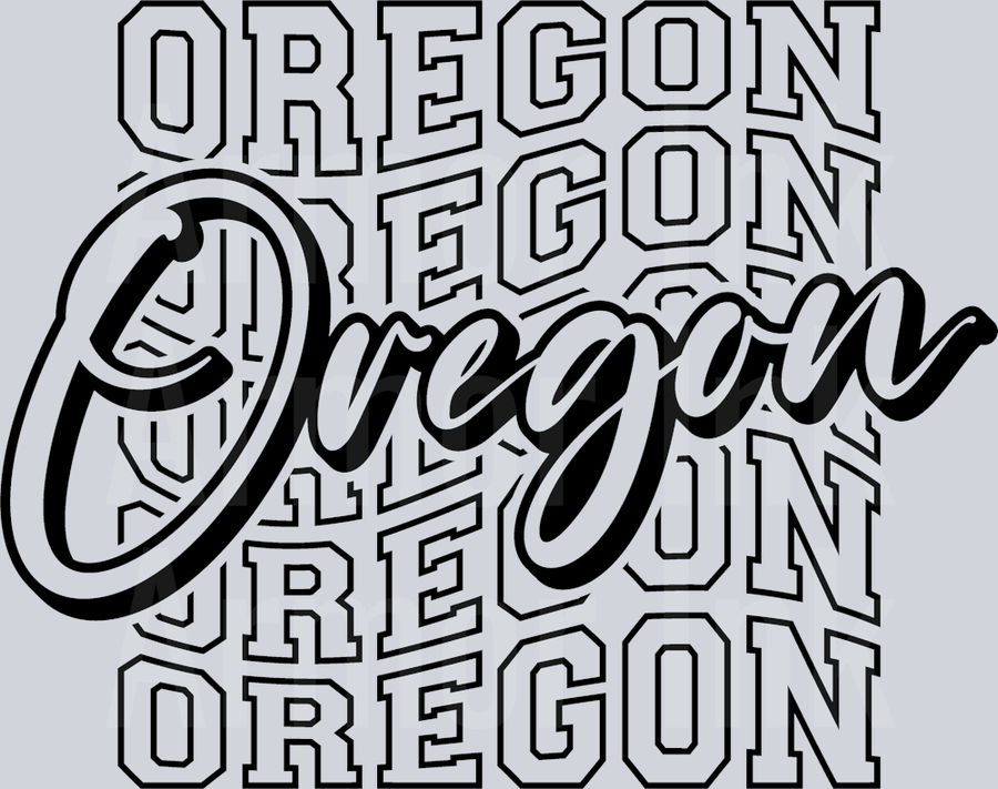 Oregon DTF transfer