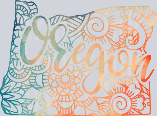 Oregon Flowers Colorsplash