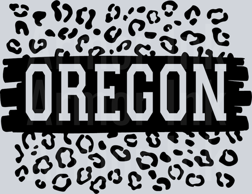 Oregon Leopard Text