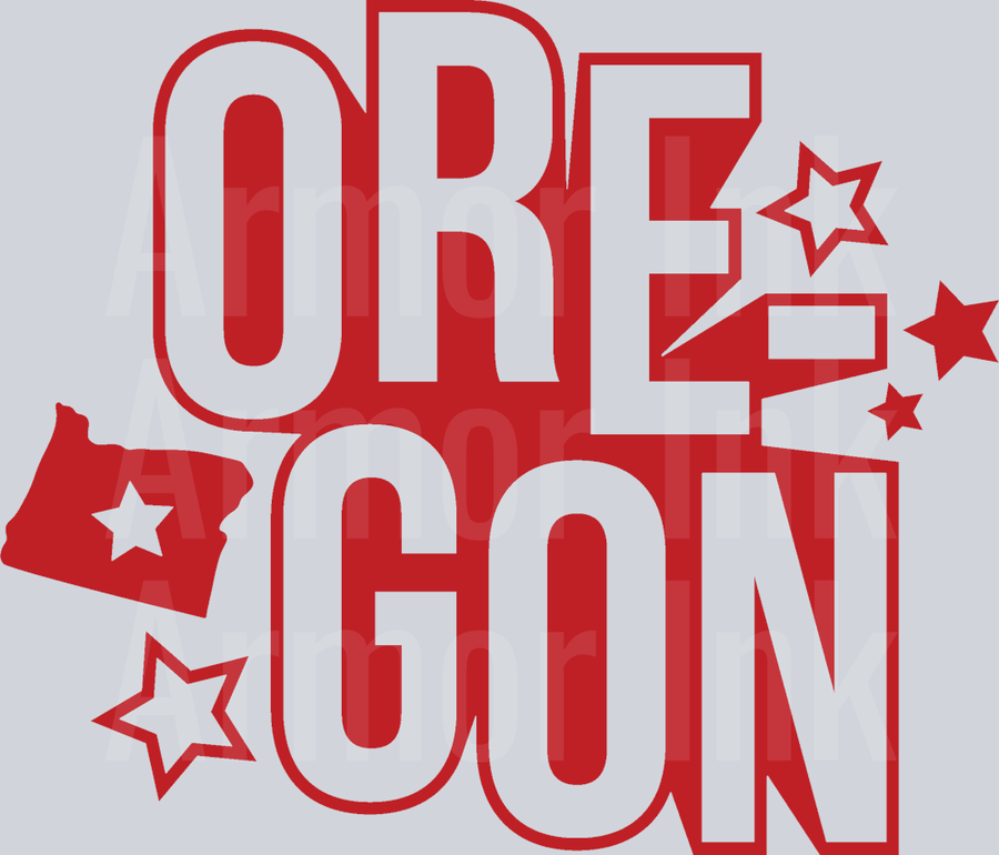 Oregon Stars DTF transfer