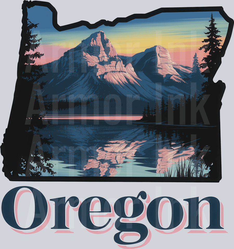 Oregon State DTF transfer