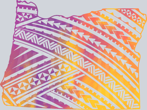 Oregon Tribal Colorsplash