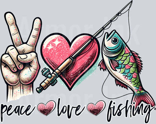 Peace Love Fishing