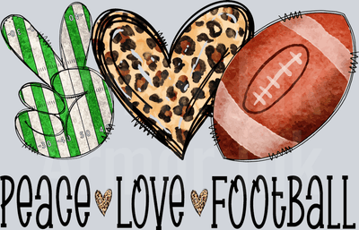 Peace Love Football