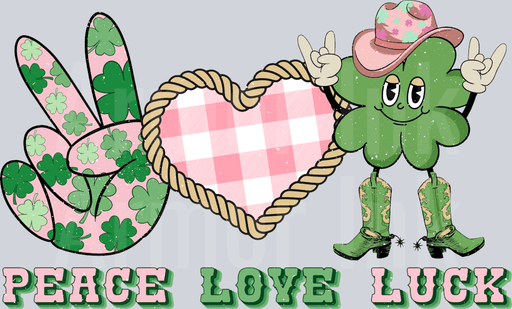 Peace Love Lucky