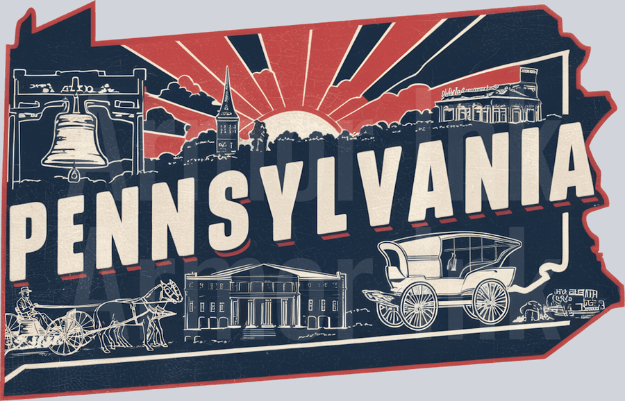 Pennsylvania DTF transfer