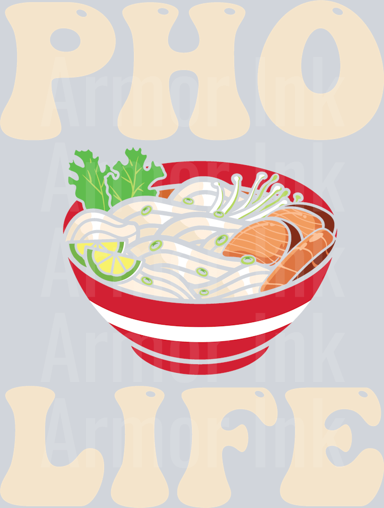 Pho Life DTF transfer