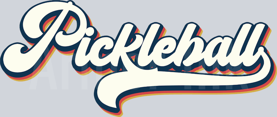 Pickleball DTF transfer