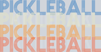 Pickleball DTF transfer