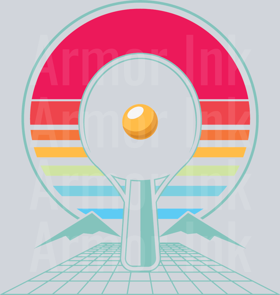 Ping Pong DTF transfer