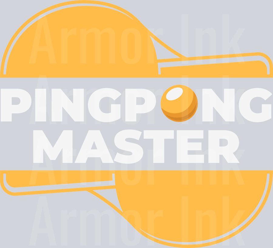 Ping Pong Master DTF transfer