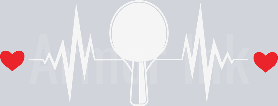 PIng Pong Paddle DTF transfer