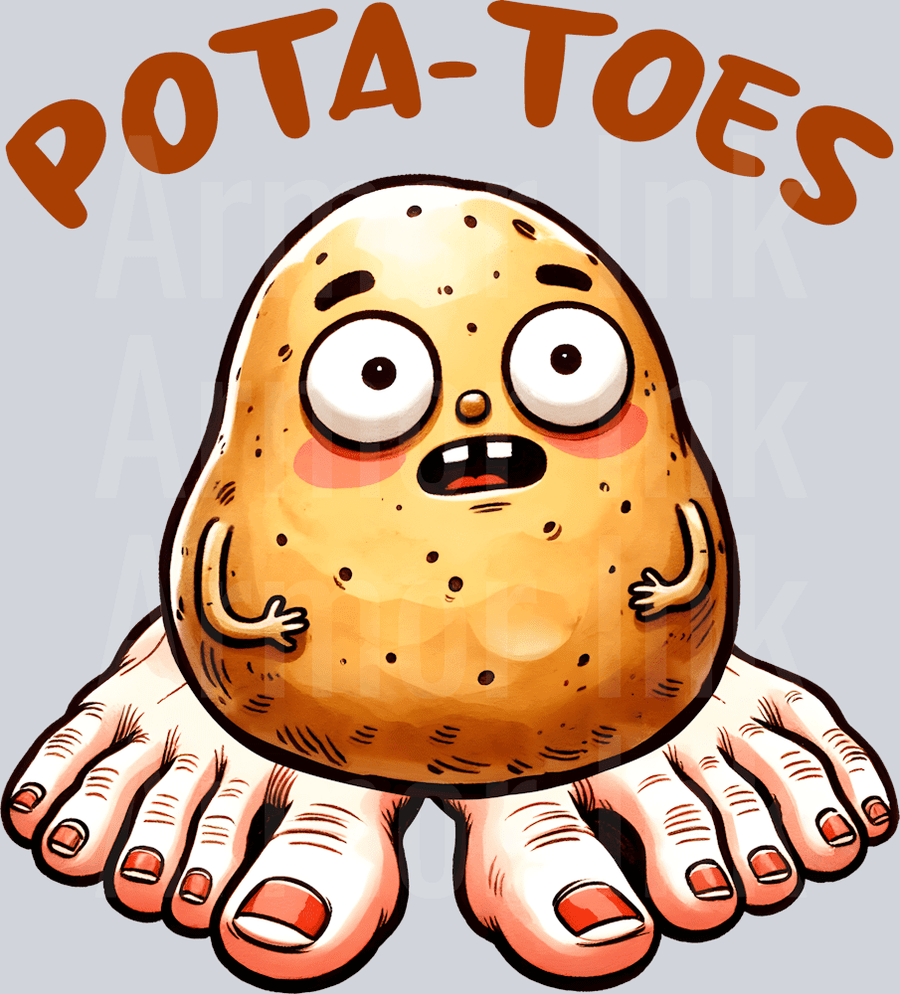 PotaToes DTF transfer