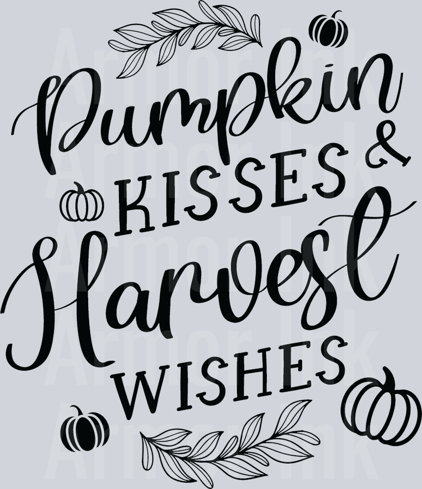 Pumpkin Kisses and Harvest Wishes